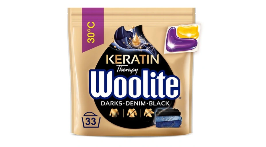 Kapsułki Woolite Dark do prania czarnych ubrań | Hiyou