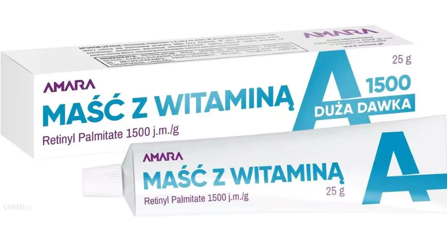 Maść z witaminą A: niezbędne rozwiązanie dla gładkiej, promiennej i wolnej od trądziku skóry Maść z witaminą A