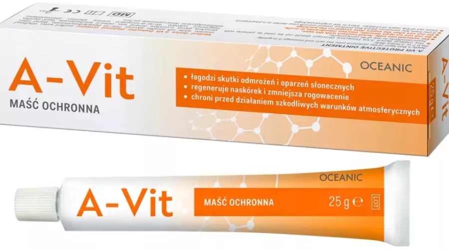 Maść oceaniczna na oparzenia i odmrożenia A-Vit 25 ml 25 g