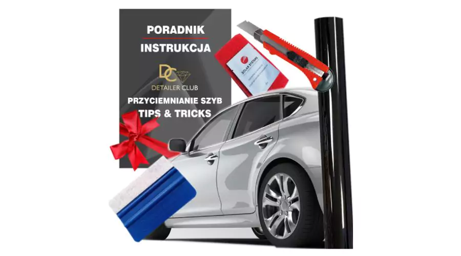 Termokurczliwa folia do przyciemniania szyb 