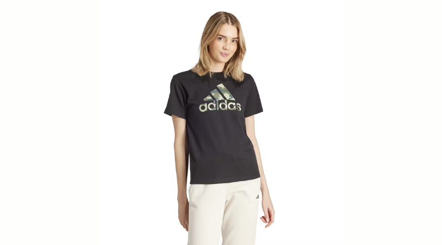 Damska koszulka Adidas Gym & Pilates w kolorze czarnym