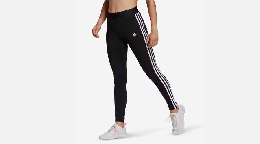 Legginsy fitness Adidas w kolorze czarnym
